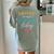 Surprise I'm Your Teacher Today Women Substitute Teacher Women's Comfort Colors T-Shirt Back Print Bay