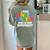 I Teach Kindergarten What Is Your Superpower Teacher Women's Comfort Colors T-Shirt Back Print Bay