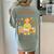 I Teach In My Pajamas Crayon Home School Teacher PJs Women's Comfort Colors T-Shirt Back Print Bay