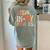 I Teach In My Pajamas Retro Groovy Teacher Humor Women's Comfort Colors T-Shirt Back Print Bay