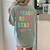 I TEACH ROCKSTARS Band Vibes Teacher Rocks My Music Teaching Women's Comfort Colors T-Shirt Back Print Bay