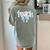 Teach Teacher Coquette Bow Pencil Back To School First Day Women's Comfort Colors T-Shirt Back Print Bay