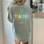 This Teacher Is Glowing Hello Summer End Of School Women's Comfort Colors T-Shirt Back Print Bay