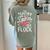This Teacher Loves Her Flock Flamingo Teacher Class Women's Comfort Colors T-Shirt Back Print Bay This Teacher Loves Her Flock Flamingo Teacher Class Women's Comfort Colors T-Shirt Back Print Bay