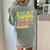 Teacher Overuse 67 Teacher Women's Comfort Colors T-Shirt Back Print Bay