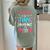 Teacher Preschool Pre K Kindergarten Women's Comfort Colors T-Shirt Back Print Bay Teacher Preschool Pre K Kindergarten Women's Comfort Colors T-Shirt Back Print Bay