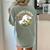 Teacher-Saurus Dinosaur Teacher Design T-Rex Design Women's Comfort Colors T-Shirt Back Print Bay