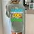 My Teacher Survived 100 Days Of Me Dab 100 Days Of School For Men Women Kids Women's Comfort Colors T-Shirt Back Print Bay