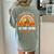 Teacher Thanksgiving Thankful For My Second Grade Turkeys Women's Comfort Colors T-Shirt Back Print Bay