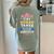 Teacher Tiny Human Tamer This My Circus These Are My Monkeys Women's Comfort Colors T-Shirt Back Print Bay