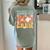 Teachers Aide Boo Crew Ghost Groovy Halloween For Women Women's Comfort Colors T-Shirt Back Print Bay