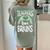 Teachers Love Brains Halloween Costume Trick Treat Zombie Women's Comfort Colors T-Shirt Back Print Bay
