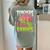 Teachers Love Brains Zombie Teacher Halloween Zombies Women's Comfort Colors T-Shirt Back Print Bay