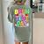 Testing Day Bruh It’s Test Day You Got This Teacher Student Women's Comfort Colors T-Shirt Back Print Bay