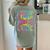 Tie Dye 8th Grade Typography Team Eighth Grade Teacher Women's Comfort Colors T-Shirt Back Print Bay