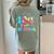 Tie Dye Happy 100th Day Of School Teacher Student 100 Days Women's Comfort Colors T-Shirt Back Print Bay Tie Dye Happy 100th Day Of School Teacher Student 100 Days Women's Comfort Colors T-Shirt Back Print Bay