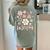 TK Vibes Back To School TK Girl Kid TK Team TK Teacher Women Women's Comfort Colors T-Shirt Back Print Bay