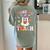 Trick Or Teach Teacher Groovy Ghost Halloween Teacher Women's Comfort Colors T-Shirt Back Print Bay