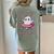 Trick Or Treat Point Your Feet Halloween Ghost Dance Teacher Women's Comfort Colors T-Shirt Back Print Bay