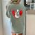 Valentine's Day Boston Terrier Dog Women's Comfort Colors T-Shirt Back Print Bay
