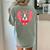 Valentine's Day Boston Terrier Heart Women's Comfort Colors T-Shirt Back Print Bay