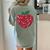 Valentines Day Teacher Hearts Apple Love Teach Women Men Women's Comfort Colors T-Shirt Back Print Bay