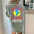 Wonder Teacher Costume Shirt Teacher Halloween Costume Tee Women's Comfort Colors T-Shirt Back Print Bay