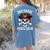 3rd Grade Pirate Crew Halloween Costume Student Teacher Women's Comfort Colors T-Shirt Back Print Blue Jean