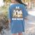 5K Boo Crew Halloween Teacher K5 Floral Ghost Trick Or Teach Women's Comfort Colors T-Shirt Back Print Blue Jean 5K Boo Crew Halloween Teacher K5 Floral Ghost Trick Or Teach Women's Comfort Colors T-Shirt Back Print Blue Jean