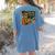 67 Teacher Halloween Skeleton Six Seven Meme Math Women's Comfort Colors T-Shirt Back Print Blue Jean