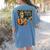 67 Teacher Halloween Skeleton Women's Comfort Colors T-Shirt Back Print Blue Jean