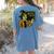 67 Teacher Halloween Witch Six Seven Meme Brainrot Math Joke Women's Comfort Colors T-Shirt Back Print Blue Jean