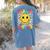 67th Day Of School Shirt 67 Days Smarter Teacher Boy Girls Women's Comfort Colors T-Shirt Back Print Blue Jean