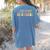 AG Teacher Future Farmer Agriculture Teacher Men Women Women's Comfort Colors T-Shirt Back Print Blue Jean