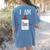 Art Teacher T-Shirt I Am The Glue Women's Comfort Colors T-Shirt Back Print Blue Jean