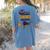 This Is My Awesome Teacher Costume Halloween Witch Women's Comfort Colors T-Shirt Back Print Blue Jean