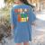 Back To School Hooray It's Art Day Art Teacher Artist Women's Comfort Colors T-Shirt Back Print Blue Jean