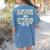 Best PE Teacher Art For Men Women Physical Education Teacher Women's Comfort Colors T-Shirt Back Print Blue Jean