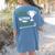 Best Teacher By Par Golf Golfer Women's Comfort Colors T-Shirt Back Print Blue Jean