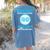 Biology Facts Science Teacher Student Biologist Women's Comfort Colors T-Shirt Back Print Blue Jean