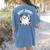 Boo Jour Ghost Halloween French Teacher Cute Coffe Croissant Women's Comfort Colors T-Shirt Back Print Blue Jean Boo Jour Ghost Halloween French Teacher Cute Coffe Croissant Women's Comfort Colors T-Shirt Back Print Blue Jean