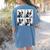 Boston Terrier Dogs With Sunglasses Photo Pets Meme Women's Comfort Colors T-Shirt Back Print Blue Jean
