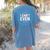 I Can't Even Math Science Teacher Mathematics Numbers Pun Women's Comfort Colors T-Shirt Back Print Blue Jean