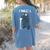 Chemistry Chemist Student Science Teacher Mole Women's Comfort Colors T-Shirt Back Print Blue Jean