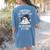Christmas Surviving Teacher Life Meltdown Xmas Women Men Women's Comfort Colors T-Shirt Back Print Blue Jean