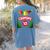 Crayon Box Fun Teacher Student Crayon Squad Halloween 2022 Women's Comfort Colors T-Shirt Back Print Blue Jean