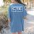 CTE Career And Technical Education -Adults CTE Teacher Health Theme Small Short Sleeve Women's Comfort Colors T-Shirt Back Print Blue Jean