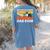 Cute Boston Terrier Best Boston Terrier Dad Ever Women's Comfort Colors T-Shirt Back Print Blue Jean