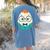 Cute Good Egg Teacher Halloween Costume Food Group Women's Comfort Colors T-Shirt Back Print Blue Jean