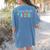 Cute Teacher Shirt Teacher Besties Women's Comfort Colors T-Shirt Back Print Blue Jean